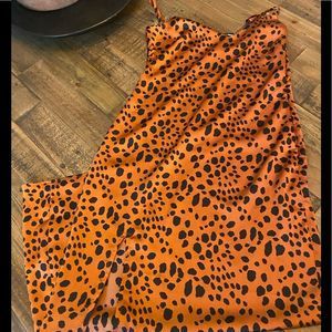 Beautiful, satin slip maxi dress